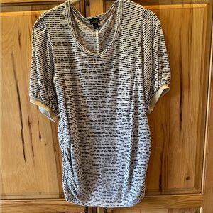 Lee Women's Short Sleeve Patterned Top